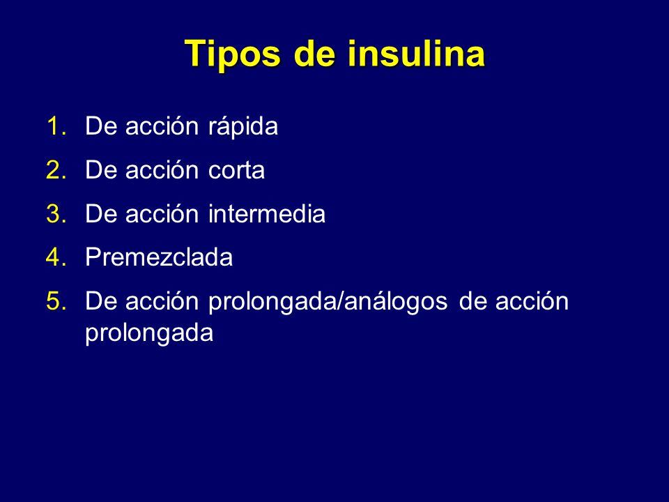tipos de insulinas para la diabetes tipos de insulinas para la diabetes